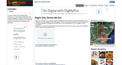 Desktop Screenshot of digos.wikimapia.org