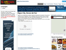 Tablet Screenshot of digos.wikimapia.org