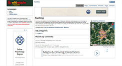 Desktop Screenshot of kuching.wikimapia.org
