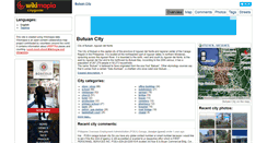 Desktop Screenshot of butuan.wikimapia.org