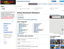 Tablet Screenshot of antalya.wikimapia.org