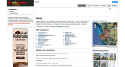 Desktop Screenshot of klang.wikimapia.org